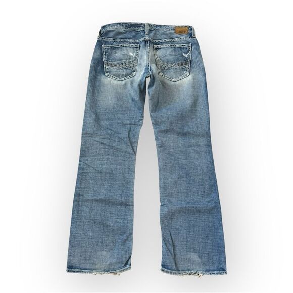 Men’s BKE Carter Straight Leg Distressed Jeans Size 33 R - Picture 3 of 6